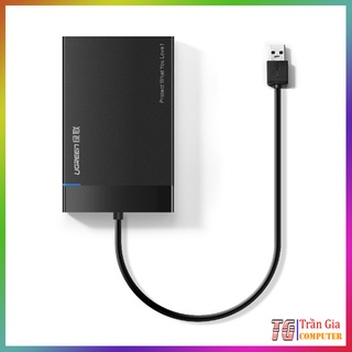 Hộp đựng ổ cứng 2,5 inch USB 3.0 chính hãng Ugreen 30847 (cáp liền)