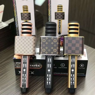 Micro Karaoke Bluetooth SD 18 Âm Thanh Chuẩn - Mic Hát Hút Âm Thanh Chuẩn