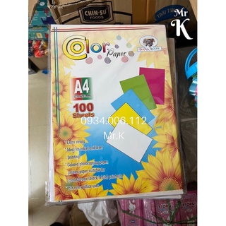 XẤP 100 TỜ A4 THÁI CỨNG 160GSM