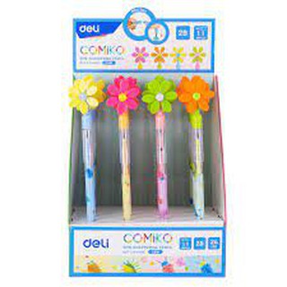 Bút chì khúc 2B Super Wings x Deli – kèm quạt – 1 cây - CC090 [Deli]