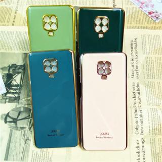 Ốp điện thoại TPU silicon mềm mạ laser lấp lánh 6D sang trọng cho Xiaomi Redmi Note 9S