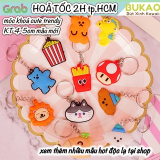 Z0372 Móc Khoá Hoạt Hình Cute Mẫu Mới Dễ Thương Trendy Quà Tặng Học Sinh Phát Thưởng Bukao