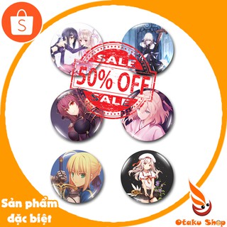 Combo 6 cái huy hiệu tổng hợp hình Anime - Manga - Game - nhóm BTS, Black Pink mẫu 2