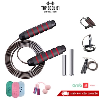 Dây Nhảy Lõi Thép Thể Dục Cao Cấp Tiêu Chuẩn, Giảm Cân, Tăng Cường Sức Khỏe (Nhiều Mẫu)