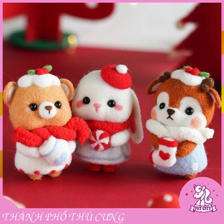[Len chọc có hướng dẫn] Bộ kit len chọc mùa đông ấm áp