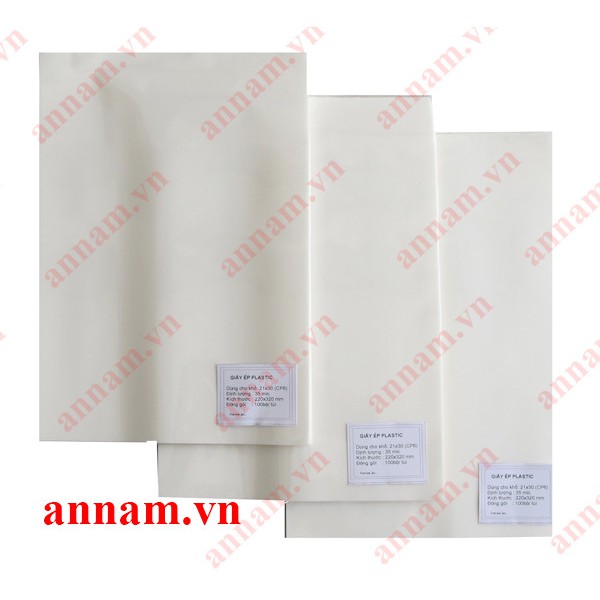 GIẤY ÉP PLASTIC A3