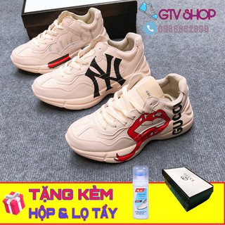 [Hàng super beautifull - Tặng hộp &amp; Lọ tẩy] Giày thể thao nam nữ sneaker mẫu kem, size 36 đến 43. .