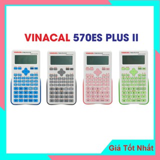 Máy Tính Học Sinh Vinacal 570ES Plus II Chính Hãng Bảo Hành 2 Năm