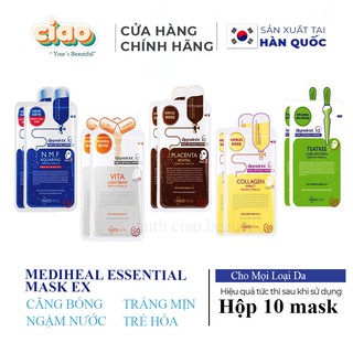 1 Hộp 10 Miếng Mặt Nạ Mediheal Hàn Quốc / Mediheal