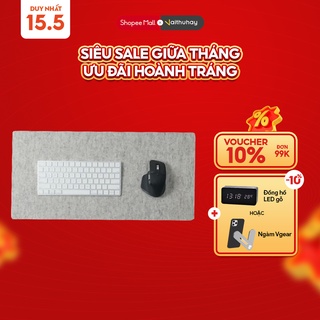 Thảm Lót Chuột Máy Tính Để Bàn Làm Việc Desk Pad Chất Liệu Nỉ Chống Trượt - Vaithuhay