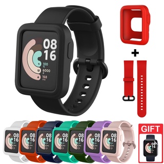 Dây Silicone Thay Thế Cho Đồng Hồ Thông Minh Xiaomi Mi Watch Lite / Redmi Watch 2 Lite