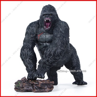Mô Hình Khỉ Đột Gorilla - King Kong Uy Quyền - Cao 14cm - 4696.8