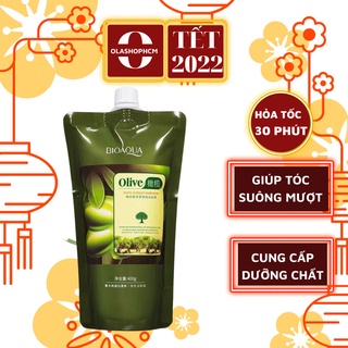 Kem ủ tóc olive bóng mượt phục hồi hư tổn ngăn rụng tóc Bioaqua