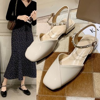 Giày nữ mũi vuông thời trang - G101