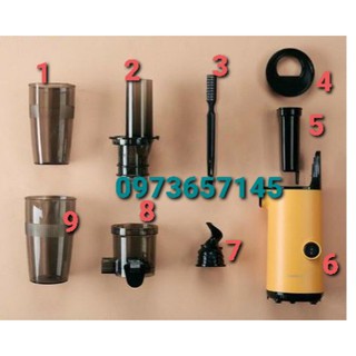 Linh kiện thay thế máy ép chậm MOKKOM chính hãng