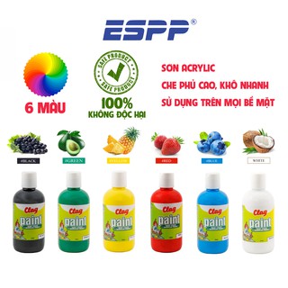 Sơn Acrylic Màu vẽ Đa Năng (6 màu) - 250ml - BOSTIK
