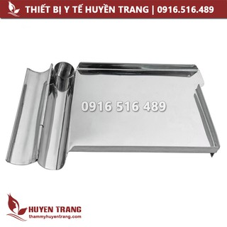 Khay Đếm Thuốc Tây Inox 304 Dùng Trong Y Tế, Bệnh Viện, Phòng Khám, Nhà Thuốc Tây - Thiết Bị Y Tế Huyền Trang