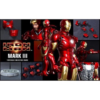Mô hình Hottoys 1/6 MMS256 D07 Iron Man MK 3