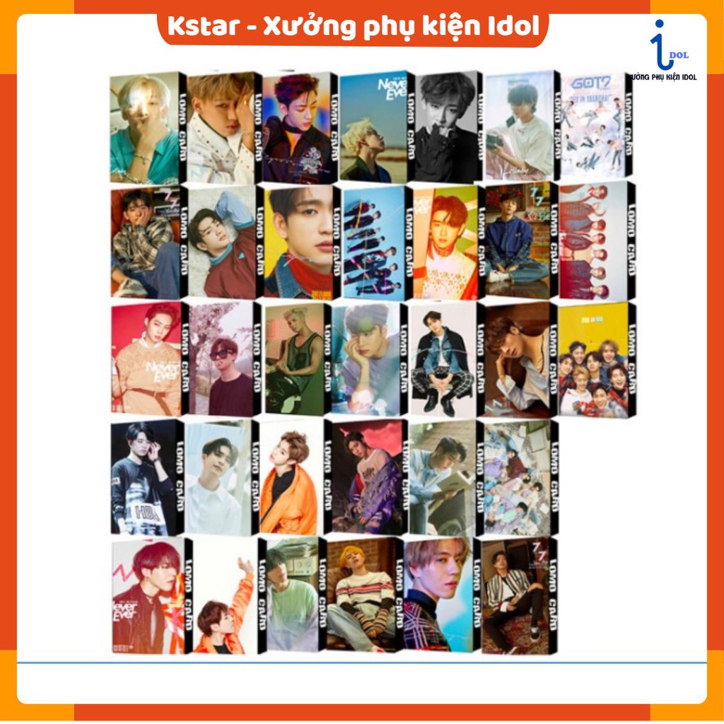 30 Lomo ảnh Got7