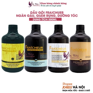Dầu gội Fraicheur dưỡng sâu, phục hồi, dưỡng ẩm, cho tóc hư tổn do uốn nhuộm ép 500ml
