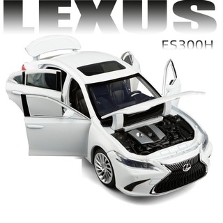 Xe mô hình ô tô Lexus ES300H tỉ lệ 1:32 xe đồ chơi trẻ em - xe ô tô làm bằng kim loại mở được cửa xe có đèn và âm thanh