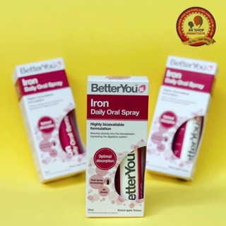 Sắt xịt better you Iron spray hàng chính hãng UK