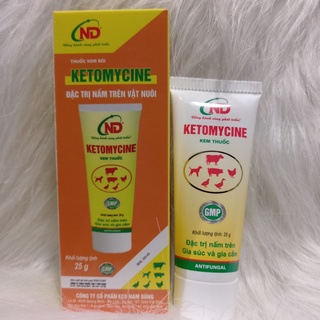 Nấm chó mèo, Viêm da chó mèo Ketomycine