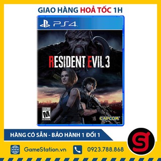 Đĩa Game PS4: Resident Evil 3 Remake