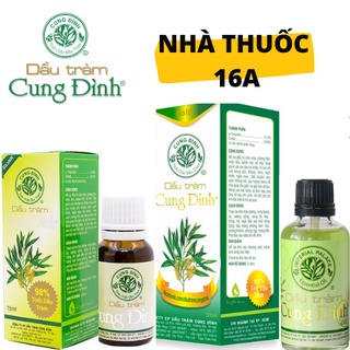 DẦU TRÀM CUNG ĐÌNH - TINH DẦU TRÀM NGUYÊN CHẤT - CHÍNH HÃNG CÔNG TY