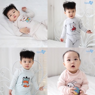 [BONS99]-Bộ nỉ chui đầu hoạ tiết hoạt hình đáng yêu