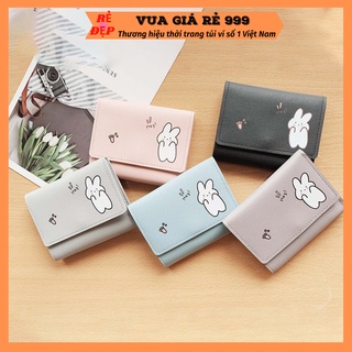 Ví nữ đẹp giá rẻ ngắn cầm tay mini nhỏ gọn dễ thương cute nhiều ngăn bỏ túi thời trang cao cấp VN77