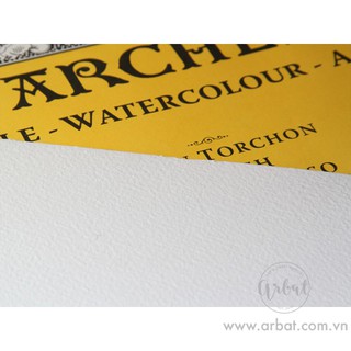 [ARBAT] Giấy vẽ màu nước lẻ Arches Rough 300gsm