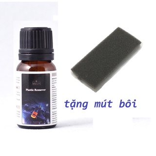 phục hồi nhựa nhám plasic remover 10ml tặng kèm xốp bôi