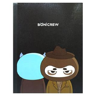 Sổ Bonicrew Oxford - A5 70'S - BN8A5 - Màu Đen - Oxford