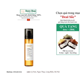 Xịt khoáng nghệ Cocoon - Xịt khoáng nghệ Hưng Yên 130ml rạng rỡ, sáng da