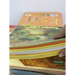 BÌA GiẤY A4 ZENTINO ( 10 TỜ/TẬP)