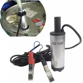 ✅Bơm Dầu Nhiên Liệu Nước 12L/Phút Diesel Chìm Bằng Thép Không Gỉ 38Mm