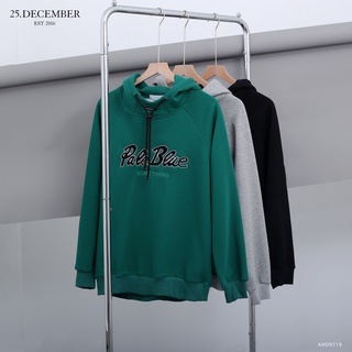 Áo Hoodie Pale Blue chất nỉ dầy đẹp - 25.December mã AHD9719