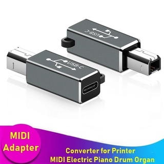 Đầu Chuyển Đổi USB Type C Cái Sang USB B Male Cho Máy In/Máy In MIDI