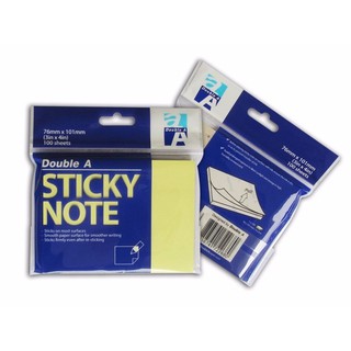 Giấy Note Double A (3x4) - Màu Vàng
