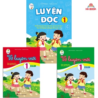 Sách - Combo luyện đọc 1, luyện viết quyển 1, quyển 2 Cánh diều - Theo chương trình sách giáo khoa mới (3 cuốn)