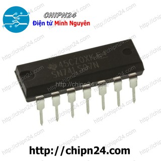 [1 CON] IC 7407 74LS07 DIP-14 (74LS07N SN74LS07N)