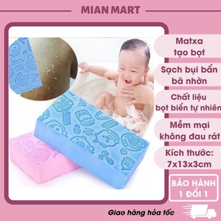 Mút tắm bọt biển kỳ ghét tẩy tế bào chết mềm mại siêu bền– MIAN MART