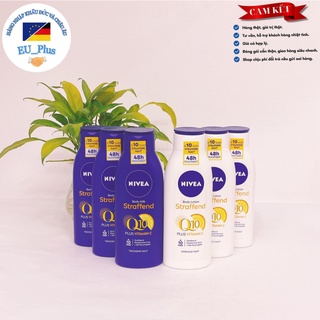 [HÀNG ĐỨC] Sữa Dưỡng Thể Nivea Body Milk Q10 + Vitamin C Cho Da Khô và da thường, 400ml