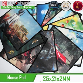 Lót Chuột - Bàn Di Chuột- Mousepad 25*21*2mm Giá Rẻ