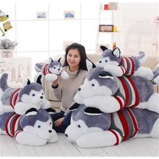 Thú nhồi bông hình hucky ( 40cm )