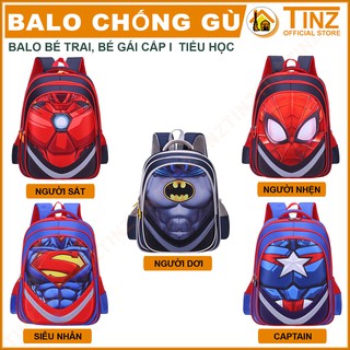 Balo Chống Gù, Balo Học Sinh TINZ Dành Cho Bé Trai, Cặp Bé Trai Nhiều Mẫu Dễ Thương-Mã 21
