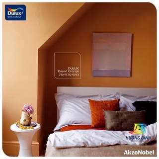 Sơn Dulux Easy Clean tông Cam đất, Nâu, Be (1 lít)