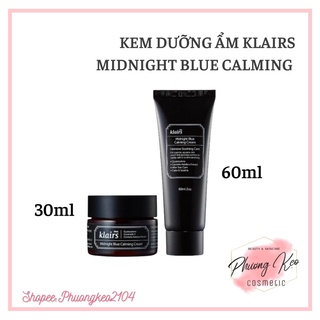 Kem Dưỡng Klairs Midnight Blue Calming Cream 30ml 60ml