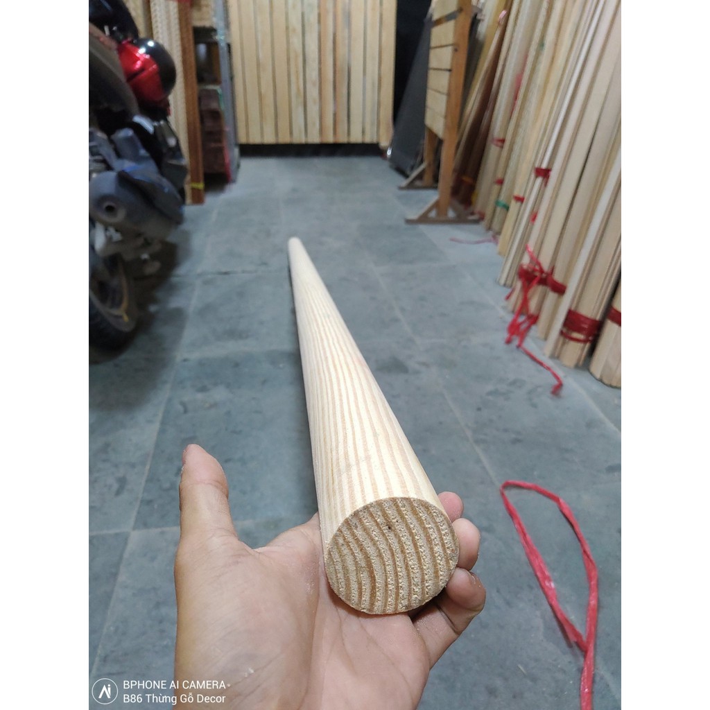[Mã SKAMLTSM9 giảm 10% đơn 99K] Cây Gỗ Tròn 6x6cm